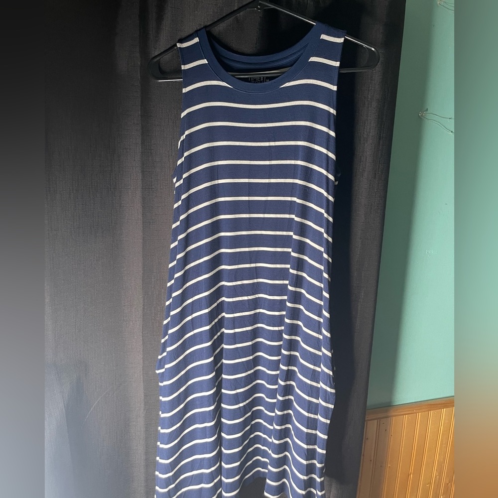 Stripped summer dress